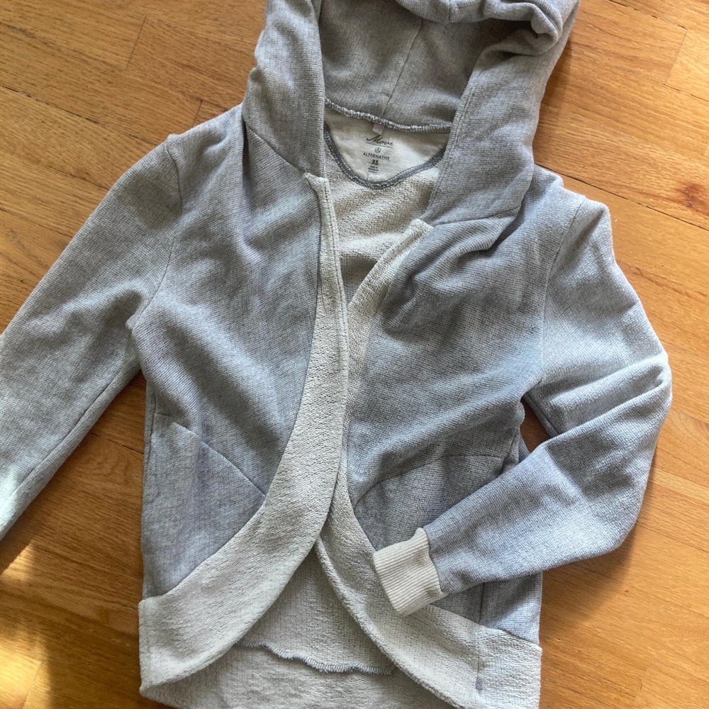 W's Alternative Apparel Move Sweatshirt Cardigan